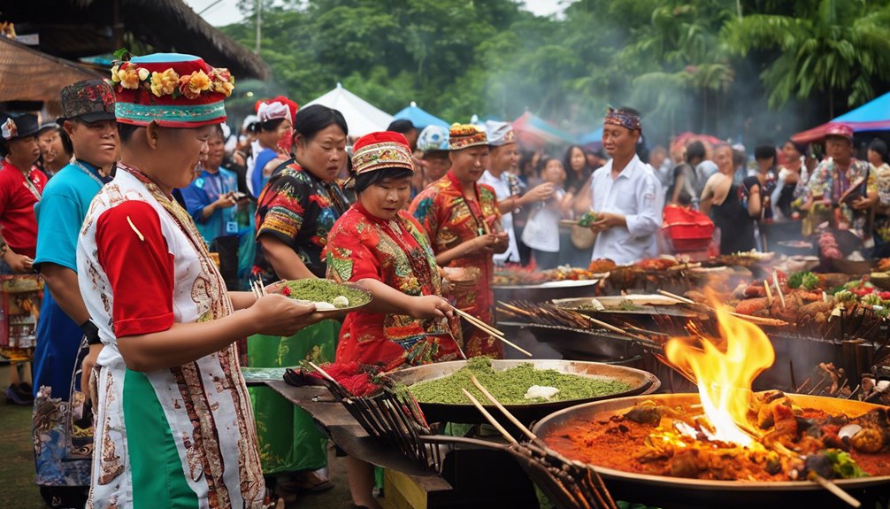 kalimantan culinary festival delights