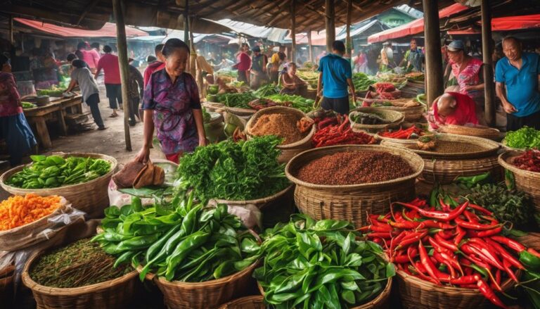 authentic borneo traditional cuisine