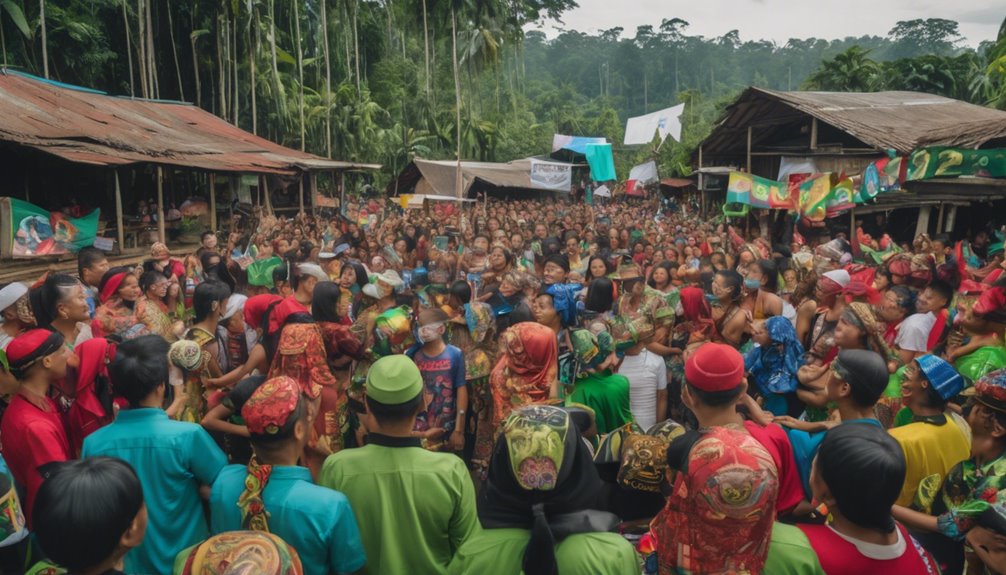 educating voters in kalimantan