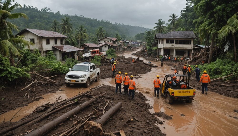 flood and landslide victims