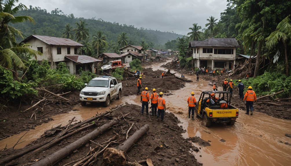 flood and landslide victims