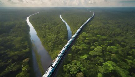 kalimantan railway connectivity project