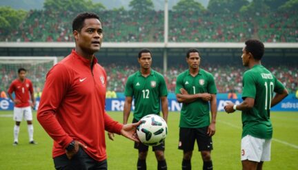 kluivert coaching indonesia national team