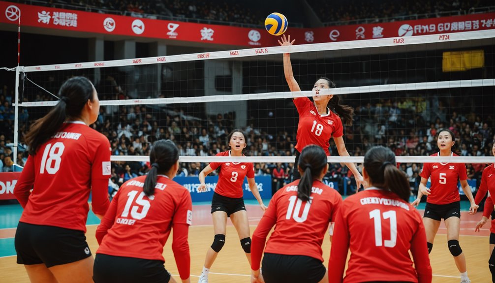 megawati shines in volleyball