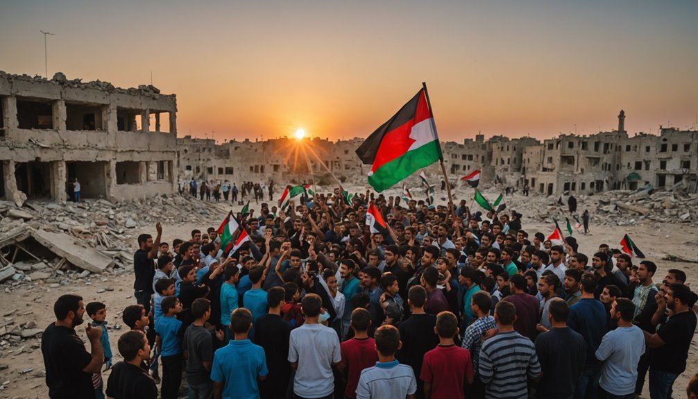 palestine celebrates gaza return