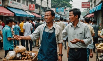 street vendor stabbing incident