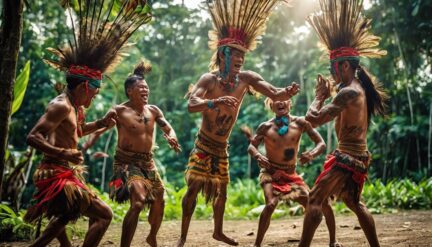 traditional dayak sports uniqueness