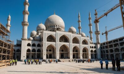 al jabbar mosque construction debt