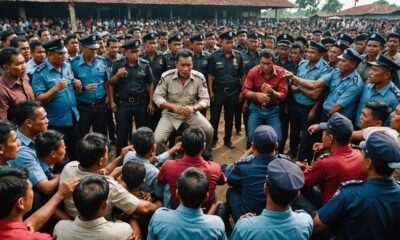 cockfighting suspects in bekasi