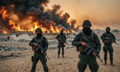 gaza conflict intensifies with hamas