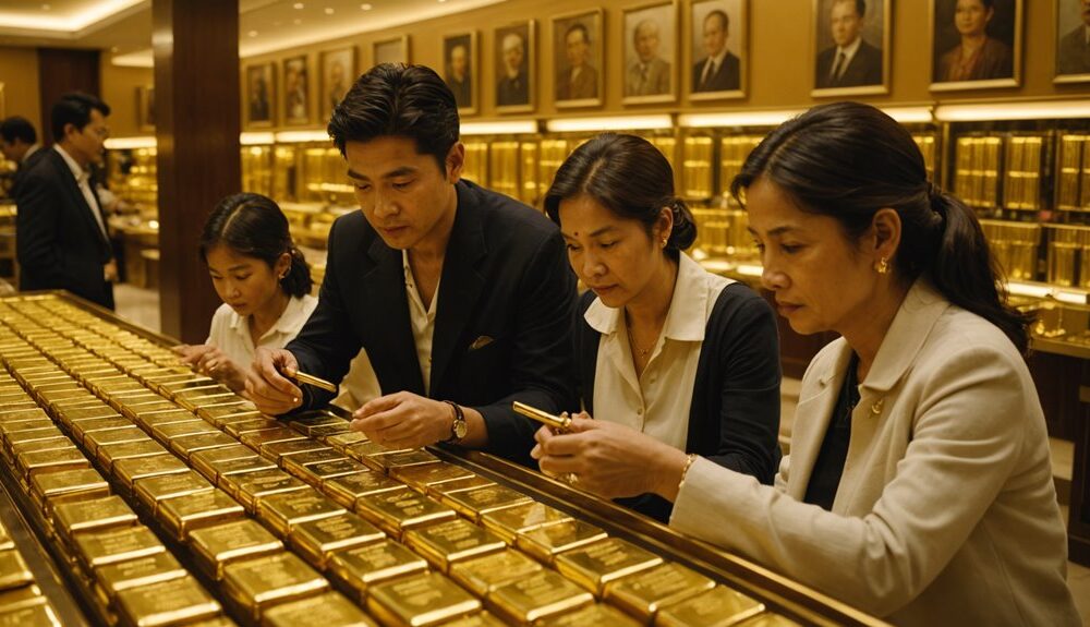 gold price rises investments surge