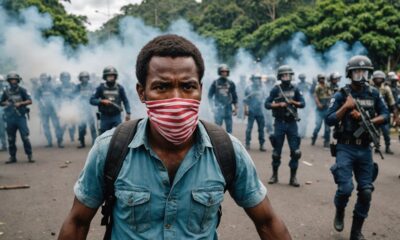 papua protests gas response