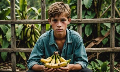 teen steals bananas survival