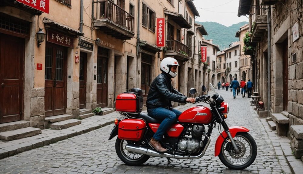 tourists defy motorcycle ban