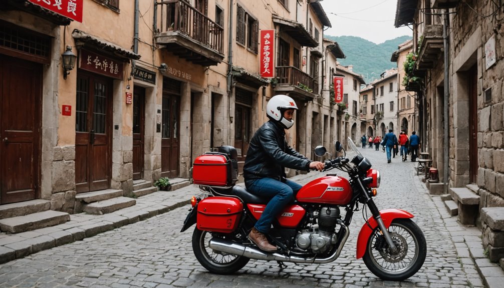 tourists defy motorcycle ban