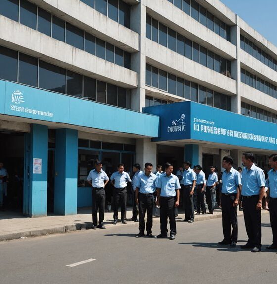 kantor pekerjaan memanggil pekerja