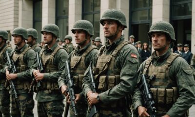 pengawalan militer yang belum pernah terjadi sebelumnya