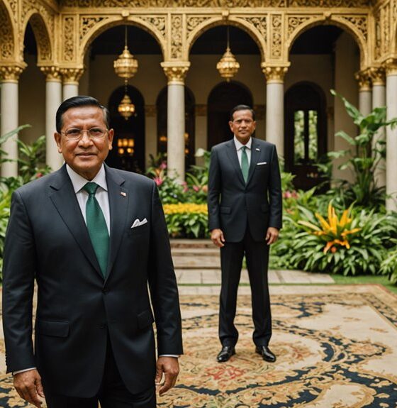 Prabowo mengunjungi Sultan Brunei