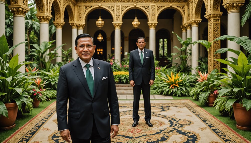 Prabowo mengunjungi Sultan Brunei